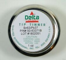 Qualitek Delta Soldering Iron Tip Tinner Cleaner 1 Oz 6337 Alloy Made In Usa
