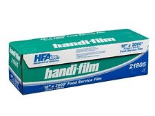Hfa Handi Film 18 X 2000 Plastic Food Service Cling Wrap Pvc Roll Withcutter