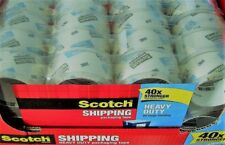 24 Rolls Scotch 3m Heavy Duty Clear Packaging Shipping Tape 546ydea Roll