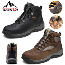 Mens Steel Toe Work Boots Safety Construction Combat Work Shoes Size 6 15 Us