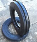 Two 350x8 350-8 3.50-8 Cub Cadet Triple Rib Front Tractor Tires Free Shipping