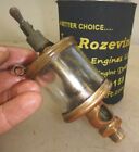 Lunkenheimer No. 1-12 Sentinel Oiler Brass Lubricator Steam Or Gas Engines Old