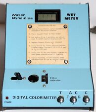 Vintage Water Dynamics Digital Colorimeter Wet Meter