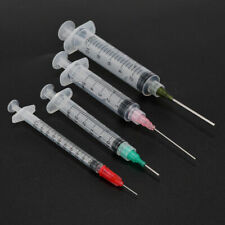 12pcsset 1ml 3ml 5ml 10ml Lock Syringes 14g 25g Blunt Tip Needles Amp Caps