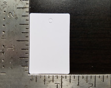 1000 Blank White Garment Price Tags Merchandise Jewelry Coupon Small No String