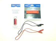 Furnace Door Safety Switch Bypass Flame Sensor Cleaner 2 Alligator Clip Wire