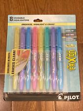 Frixion Erasable Highlighters 8 Pack New