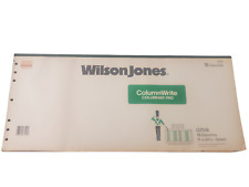 Wilson Jones Columnar Pad 18 Columns G7518 Green 11 X 24 14 42 Sheets