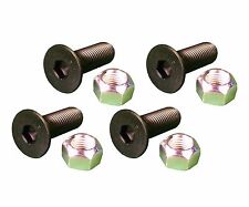 4 Caterpillar Style Skid Steer Cutting Edge Bolts W Nuts 159 2953 8t 4778