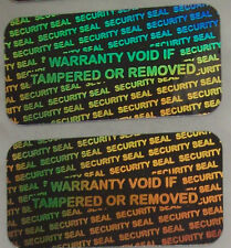 250 Security Seal Hologram Tamper Evident Warranty Labels Stickers Labels 250