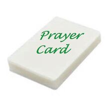 Prayer Card 10 Pk 10 Mil Laminating Pouches Laminator Sheets 2 34 X 4 12