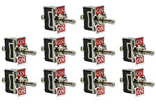 10pc Toggle Switch 20a 125v On Off On Spdt 3 Terminal Momentary 2 Side