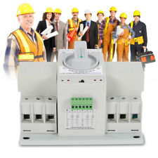110v Automatic Transfer Switch Dual Power For Generator Changeover Switch 3p63a
