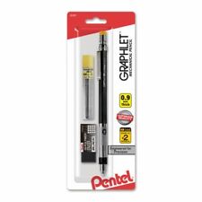 Pentel Graphlet Mechanical Pencil 09mm Thick Yellow Barrel Sealed Pack