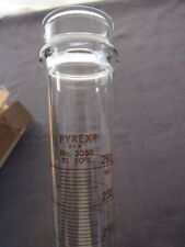 Corning Pyrex Glass 250ml Graduated Cylinder New Old Stock 3050