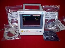 Philips M3 M3046a Patient Monitor With Spo2 Ecg Nibp Temp