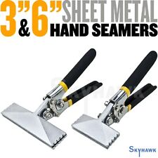 Sheet Metal Hand Seamers 3 And 6 Straight Handle Jaw Manual Metal Bender Tool