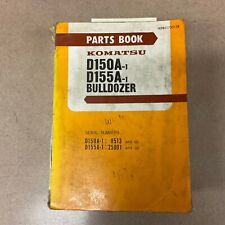 Komatsu D150a 1 Amp D155a 1 Parts Manual Book Catalog List Bulldozer Tractor Dozer