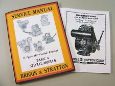 Briggs Stratton Fi Service Repair Owner Operator Operating Parts Shop Manual