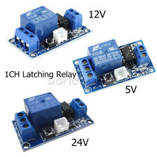 Dc 5v12v24v 1 Channel Latching Relay Module Touch Bistable Switch Mcu Line