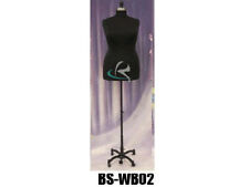Female Plus Size 18 20 Mannequin Manequin Manikin Dress Form F1820bkbs Wb02t