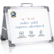 Magnetic Folding Dry Erase Board Whiteboard 16 X 12 Portable Drawing