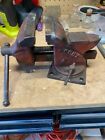 Vintage Wilton Scout 4 In. Jaw Swivel Bench Vise With Anvil Made In Usa