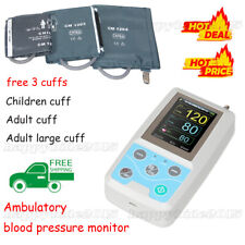 Ambulatory Blood Pressure Monitor Usb 24 Hour Record Nibp Holter Software3 Cuff