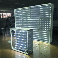 10ft Led Backlit Light Box Trade Show Display Booth Pop Up With Custom Print