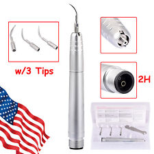 Fda Dental Hygienist Ultrasonic Air Perio Scaler 2 Hole With 3pcs Handpiece Tips
