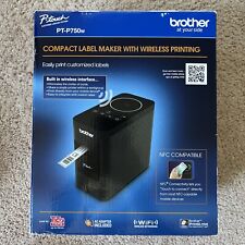 Brother Pt P750w Compact Label Maker With Wireless Enabled Printing Ptp750w