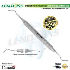 3x Dental Cord Packer 1 Yardley Round Dental Restorative Instruments Ce