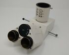 Carl Zeiss Axioskop Trinocular Microscope Head 45 29 10 452910 With Photo Tube