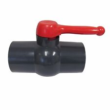New Sch 80 Pvc 3 Inch Compact Ball Valve Socket Connection New Sch 80 Pvc