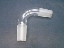 Lab Glass 2942 Inner Joints 75 Bent Distillation Adapter 4 12 Oal X 5 W