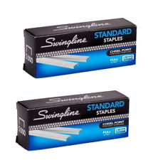 Swingline Sf 1 Standard Economy Chisel Point 210 Full Strip Staples 2 Pack