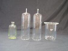 Lot Of 4 Vintage Laboratory Glass Chemistry Pieces 1 Marked Kimax