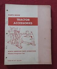 1964 1970 Massey Ferguson Tractor Accesory Parts Catalog 135 150 165 175 180 205