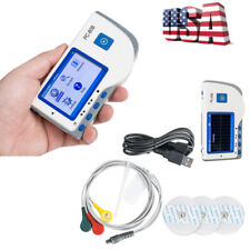 Carejoy Portable Lcd Ecg Machine Interpretation Heart Rate Measuring 1 Channel