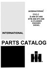 International 3488 3588 3788 4366 4386 D-466 Dt 8 Diesel Engine Parts Manual Ih