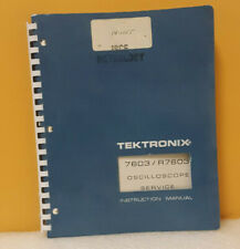 Tektronix 070 1429 00 7603r7603 Oscilloscope Service Instruction Manual