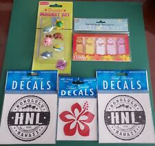 Island Heritage Lot Of 5 Hawaiian Decorative Magnets Sticky Note Tabs Amp Decals