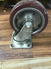 5 Inch Vintage Colson Caster Wheel With Swivel Plate 4 5 35 9