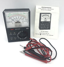 Micronta 22 201a Volt Ohm Meter Test Analog Multitester Tested Amp Working Ai