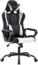 High Back Gaming Chair Pc Office Chair Racing Computer Chair Task Pu Desk Chair