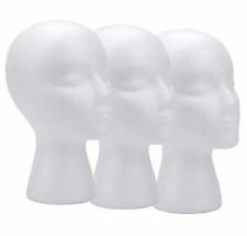 New Listing3 Pack 11 Inch Styrofoam Wig Heads Female Foam Head Mannequin