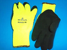 Forester Insulated Rubber Palm Work Gloves X Large 4544xl Free Ship Yellow X Lg