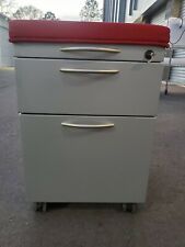 Ts Series 2 Drawer Lockable Mobile Pedestal File Cabinet With Cushion Top