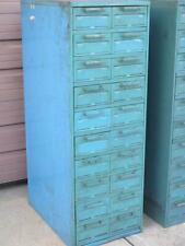 Steelcase 10 Double Drawer Tooling Parts Hardware File Storage Cabinet 55x19x29