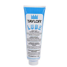 Taylor Blue Lube 4 X Heavy Duty Sanitary Lubricant Food Safe Lube Colorless